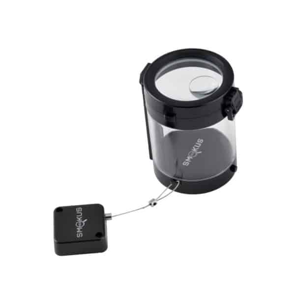 Smokus Focus Eclipse Jar Black with Tether